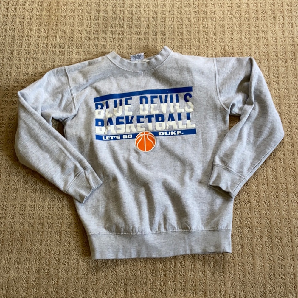 Duke basketball crew neck